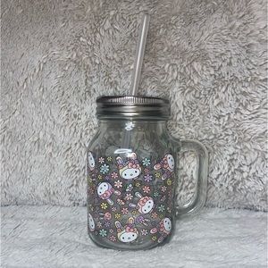 NEW! Hello Kitty Mason Jar Easter Collectible Cup